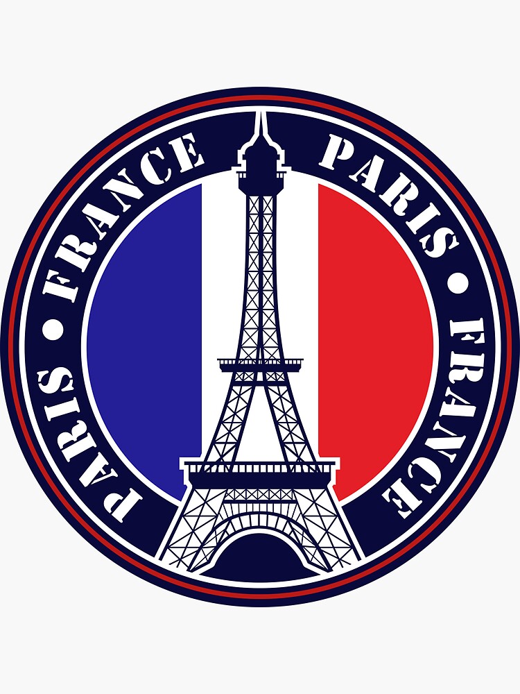 Eiffel Tower Paris France Sticker For Sale By Kerjaserabutan Redbubble