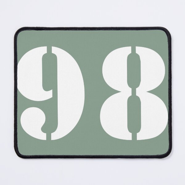 Item preview, Number Ninety Eight (98) in Green Circle designed and sold by Ching Teoh.