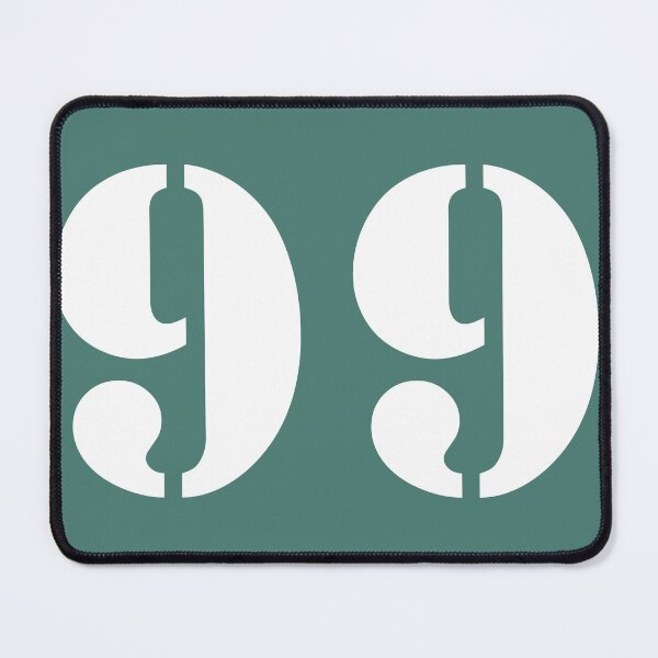 Item preview, Number Ninety Nine (99) in Green Circle designed and sold by Ching Teoh.