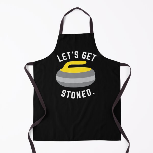 Item preview, Curling Player Let's Get Stoned Curler Winter Sports designed and sold by yelly123.