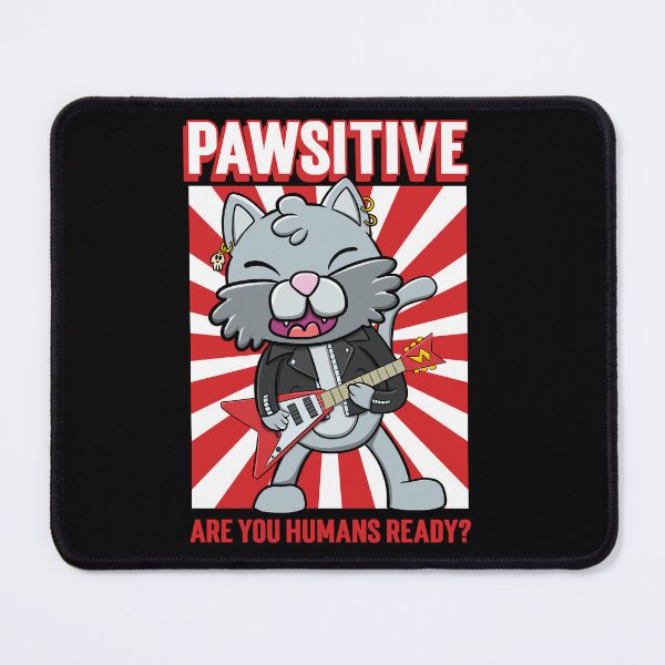 Item preview, Cat playing guitar : rock and roll cat designed and sold by ImaginarStore.