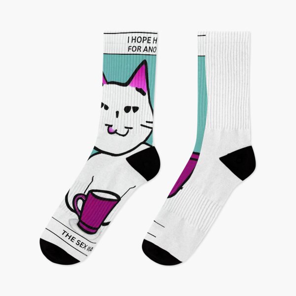 Item preview, Funny girl cat and coffee cup wall art. Cartoon cat wall decor as prints, on canvas, or large posters. Cat wall art decor for your living room or bedroom. Choice of print sizes. designed and sold by JoelsCorner.