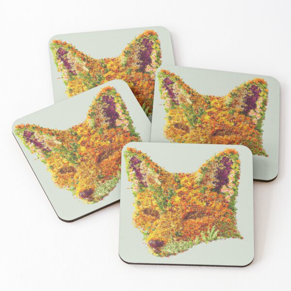 Item preview, Red Fox made of Wildflowers (V2) designed and sold by Lilieae.