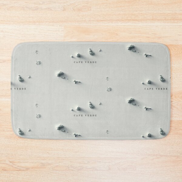 Item preview, Cape Verde Shaded Relief Map 3D digitally-rendered designed and sold by ThinkAboutMaps.