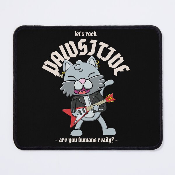 Item preview, Cat play rock and roll : Cat playing guitar designed and sold by ImaginarStore.