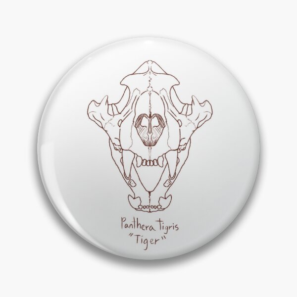 Item preview, Tiger Skull designed and sold by GrilledRetro.