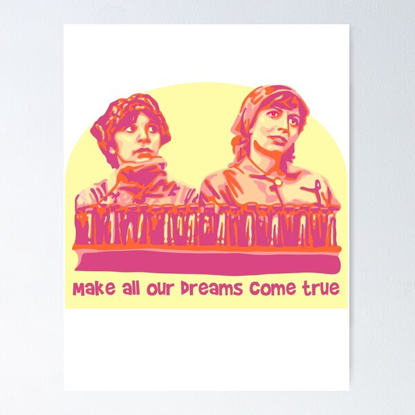 Laverne and Shirley - Friendship Quote | Art Board Print