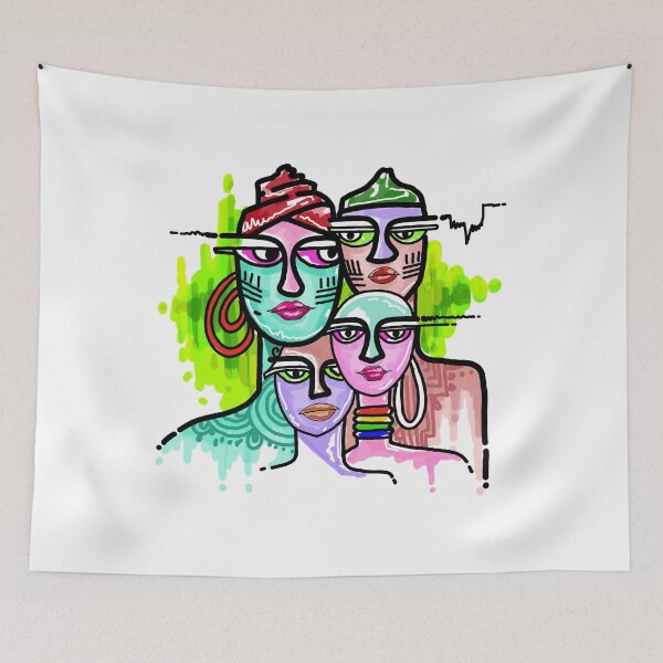 Item preview, Traditional Black African Family designed and sold by Kainene.