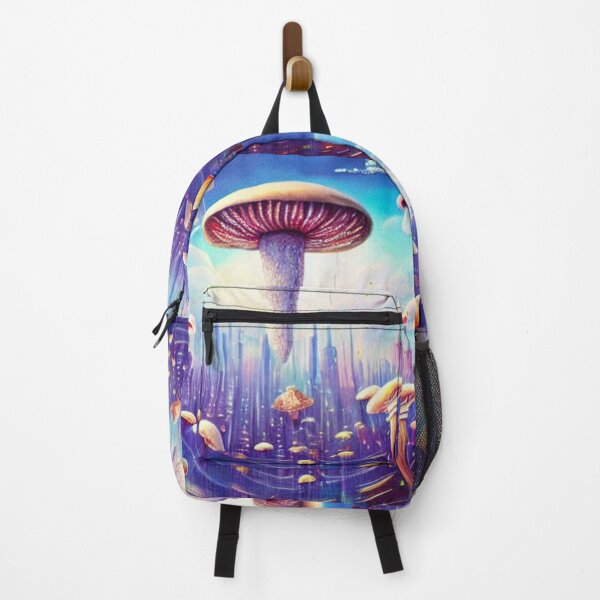 Item preview, Landing Mushroom World | Fantacy Shrooms designed and sold by SchlossInspire.