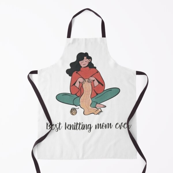 Aperçu de l'œuvre Best knitting mom ever créée et vendue par L-DR.