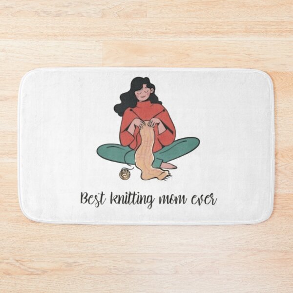 Item preview, Best knitting mom ever designed and sold by L-DR.