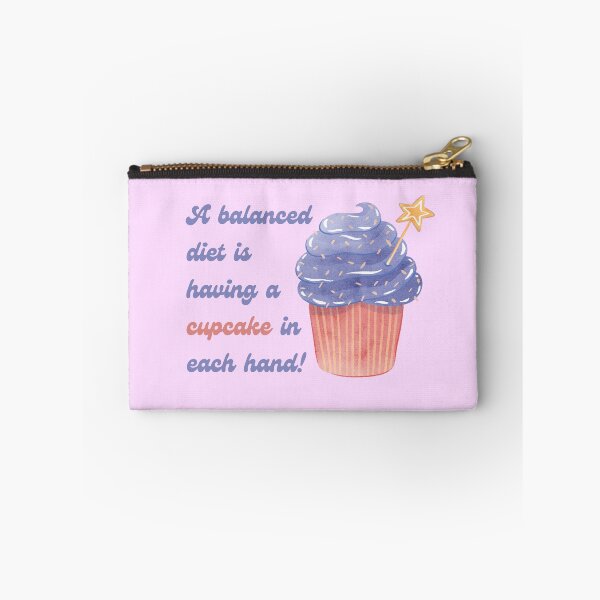 Item preview, A balanced diet is having a cupcake in each hand! designed and sold by 442b.