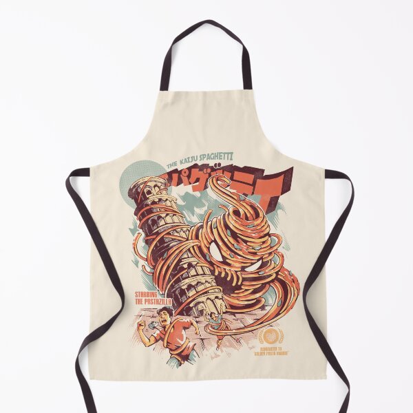 Item preview, Los espaguetis Kaiju designed and sold by Ilustrata®.