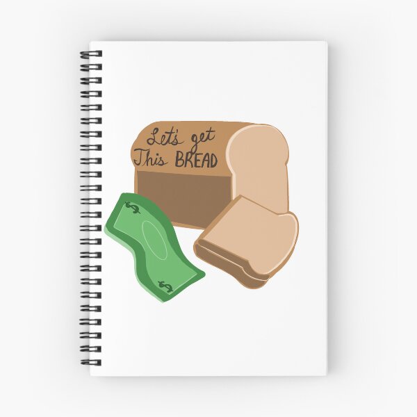 Item preview, Let's Get This Bread designed and sold by MegFerberArt.