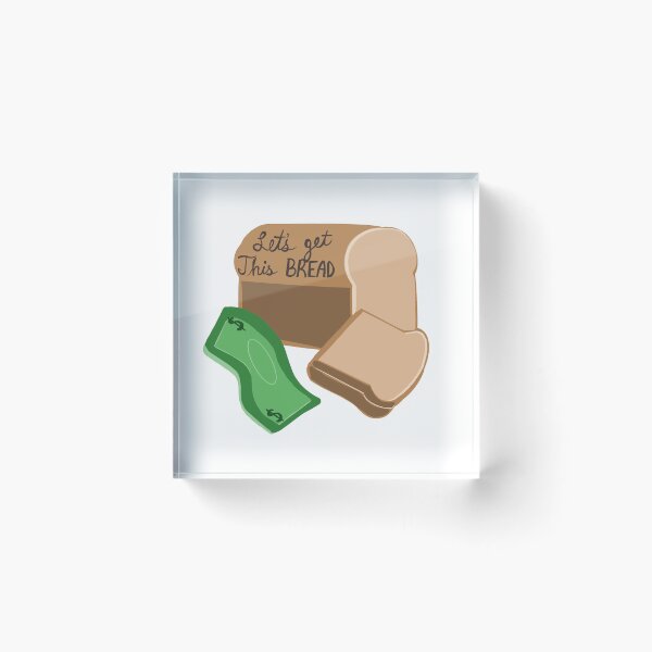 Item preview, Let's Get This Bread designed and sold by MegFerberArt.