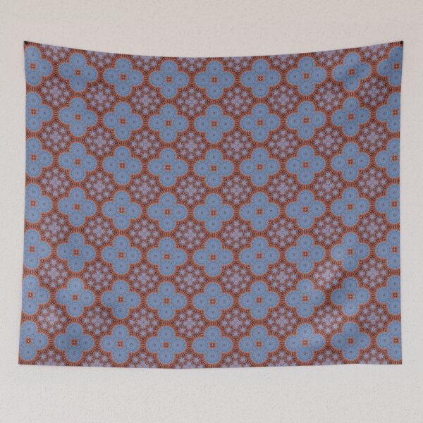 Item preview, Floral Shaped Stripes  (Open to see full pattern) designed and sold by CarolM.