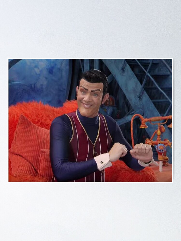 Robbie Rotten Silhouette - We Are Number One  Art Print for Sale by  spencespry