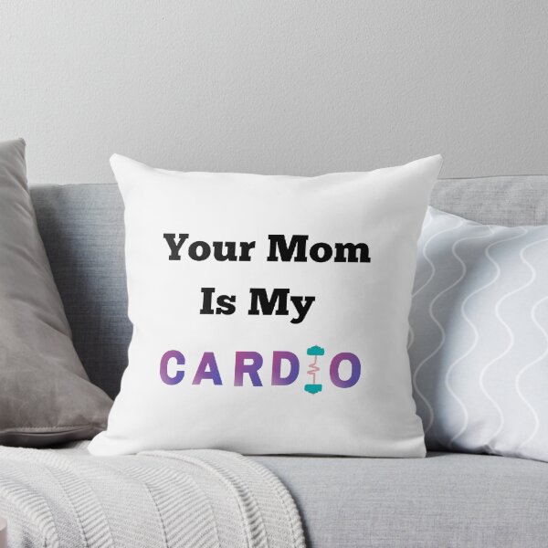 Item preview, Your Mom Is My Cardio - funny and cute T-Shirts Quotes designed and sold by Designspot2020.
