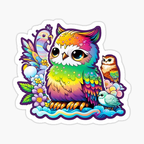 Get the We Heart It app!  Lisa frank stickers, Kidcore stickers