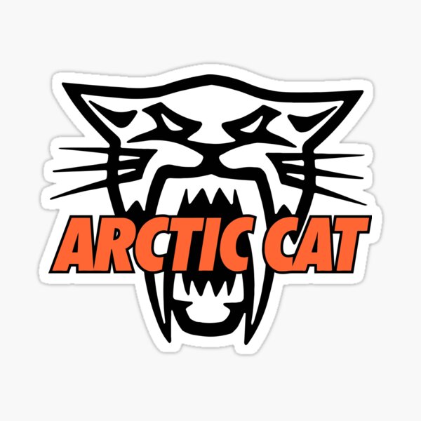 "arctic cat orange" Sticker for Sale by kiraseller04 Redbubble