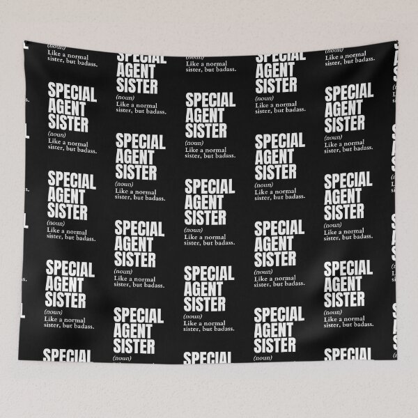 Item preview, Funny Badass Special Agent Sister Definition designed and sold by EndlessFreedom.