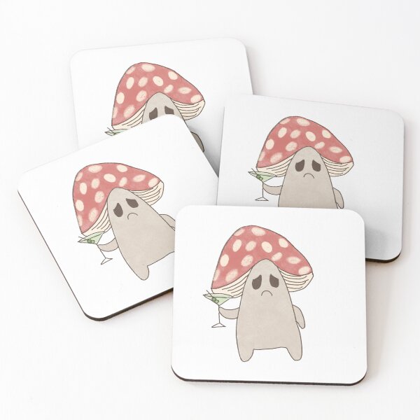 Item preview, Grumpy mushroom  designed and sold by Madeline Caples.