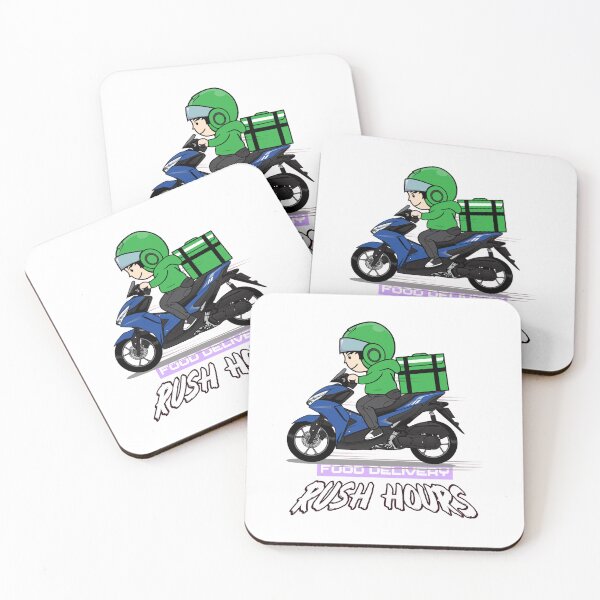 Item preview, Food Delivery Rush Hours Focus On Road designed and sold by darknessjeff86.