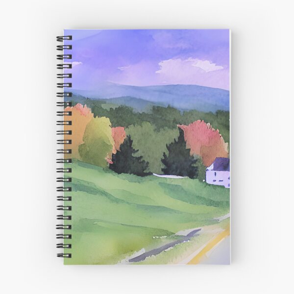 Item preview, Vermont Art, Vermont Watercolor Art designed and sold by viewgraphics.