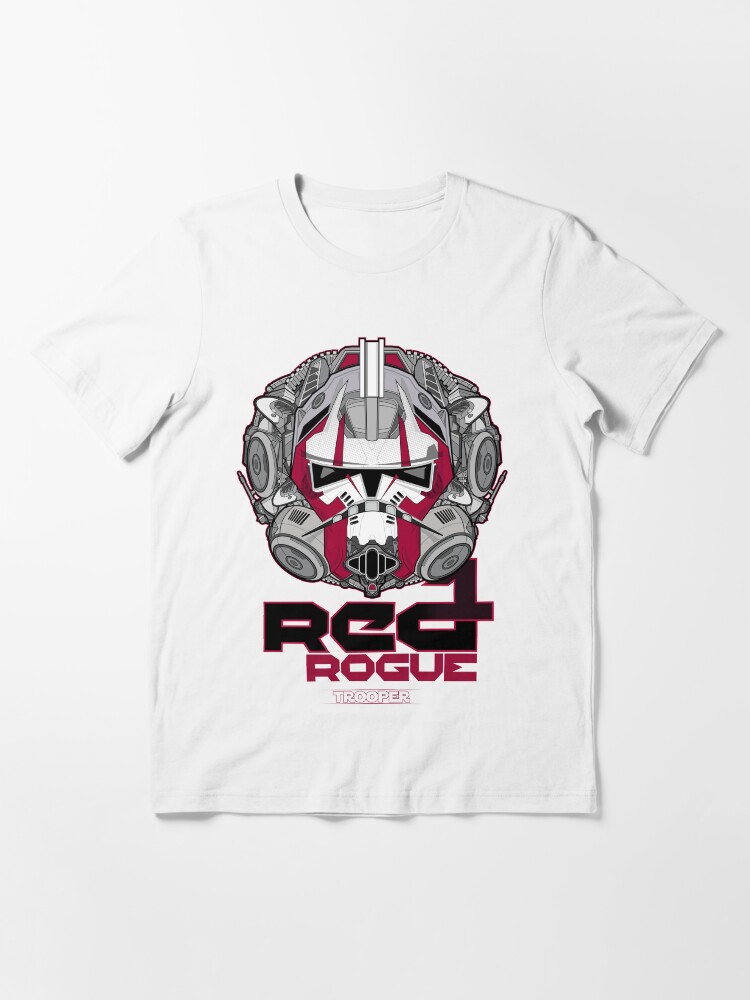 Alternate view of TROOPER Red 1 Rogue Essential T-Shirt