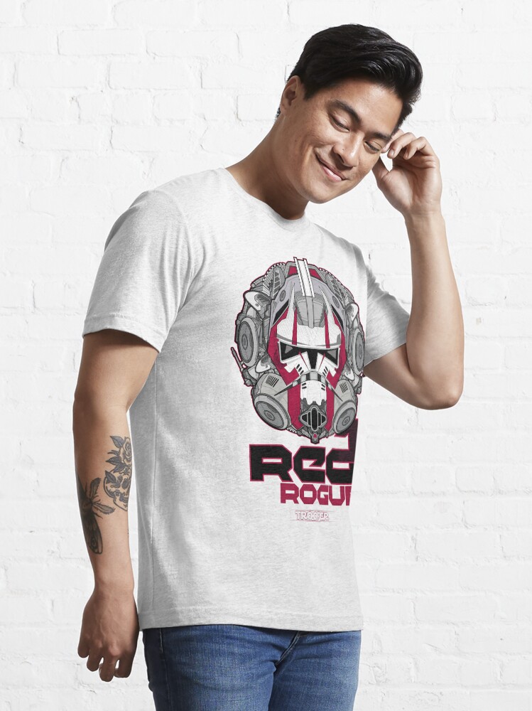 Alternate view of TROOPER Red 1 Rogue Essential T-Shirt