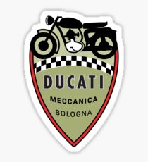 Vintage Italian Motorcycle Sticker