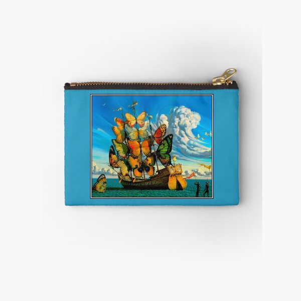 Item preview, BUTTERFLY SHIP : Vintage Surreal Abstract Fantasy Print  designed and sold by posterbobs.