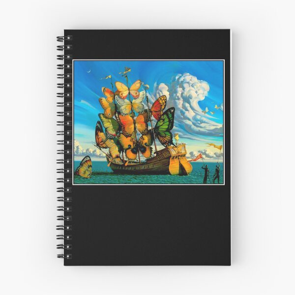 Item preview, BUTTERFLY SHIP : Vintage Surreal Abstract Fantasy Print  designed and sold by posterbobs.