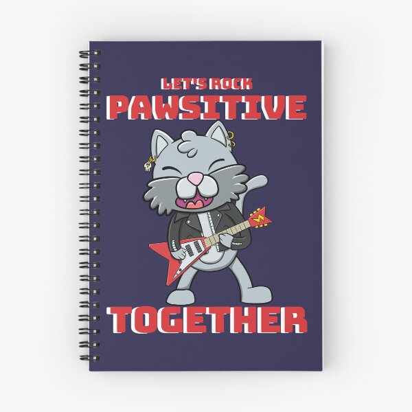 Item preview, Pawsitive cattitude : rocking cat designed and sold by ImaginarStore.
