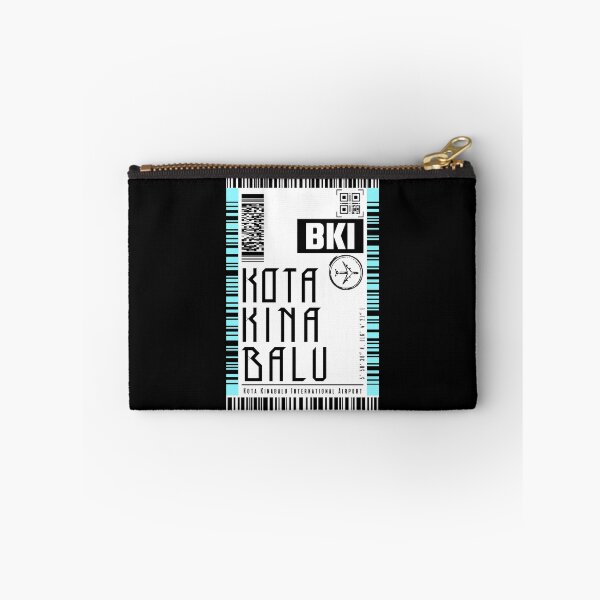 Item preview, KOTA KINABALU sabah boarding pass luggage sticker designed and sold by LeddsoDello.
