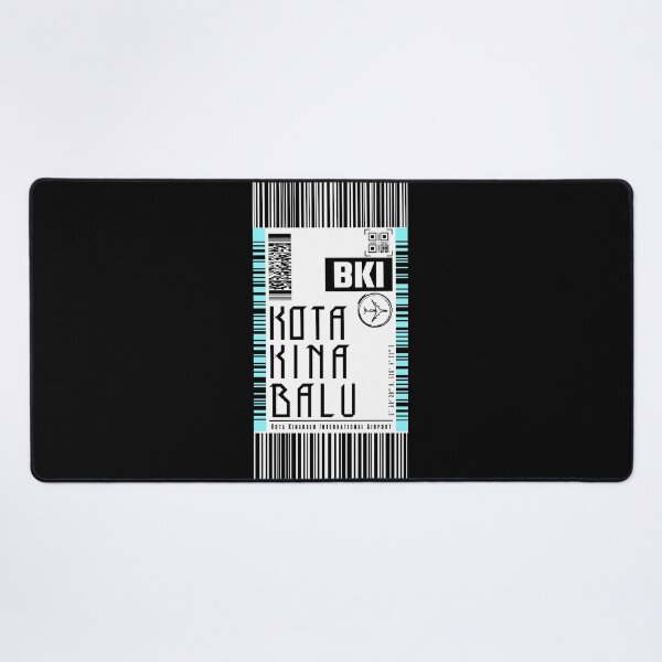 Item preview, KOTA KINABALU sabah boarding pass luggage sticker designed and sold by LeddsoDello.
