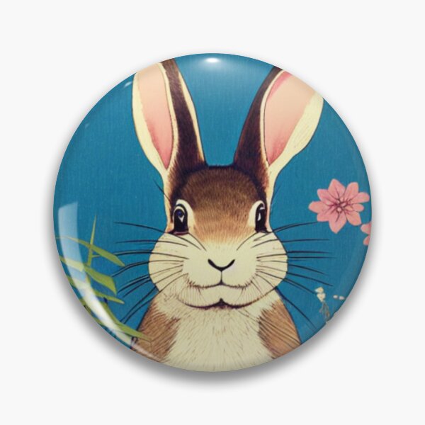 Item preview, Brown American Lop Bunny Rabbit with Adorable Eyes designed and sold by wigobun.