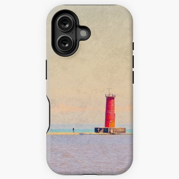 Item preview, Red Lighthouse - Sheboygan designed and sold by machare.