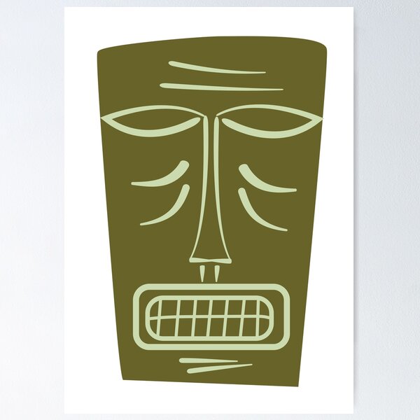 Item preview, Tiki Mask designed and sold by whyitsme.