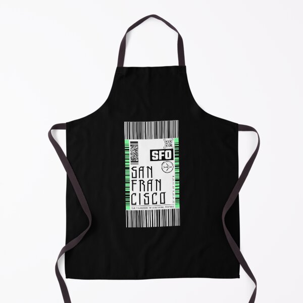 Item preview, SAN FRANCISCO boarding pass luggage stickers designed and sold by LeddsoDello.