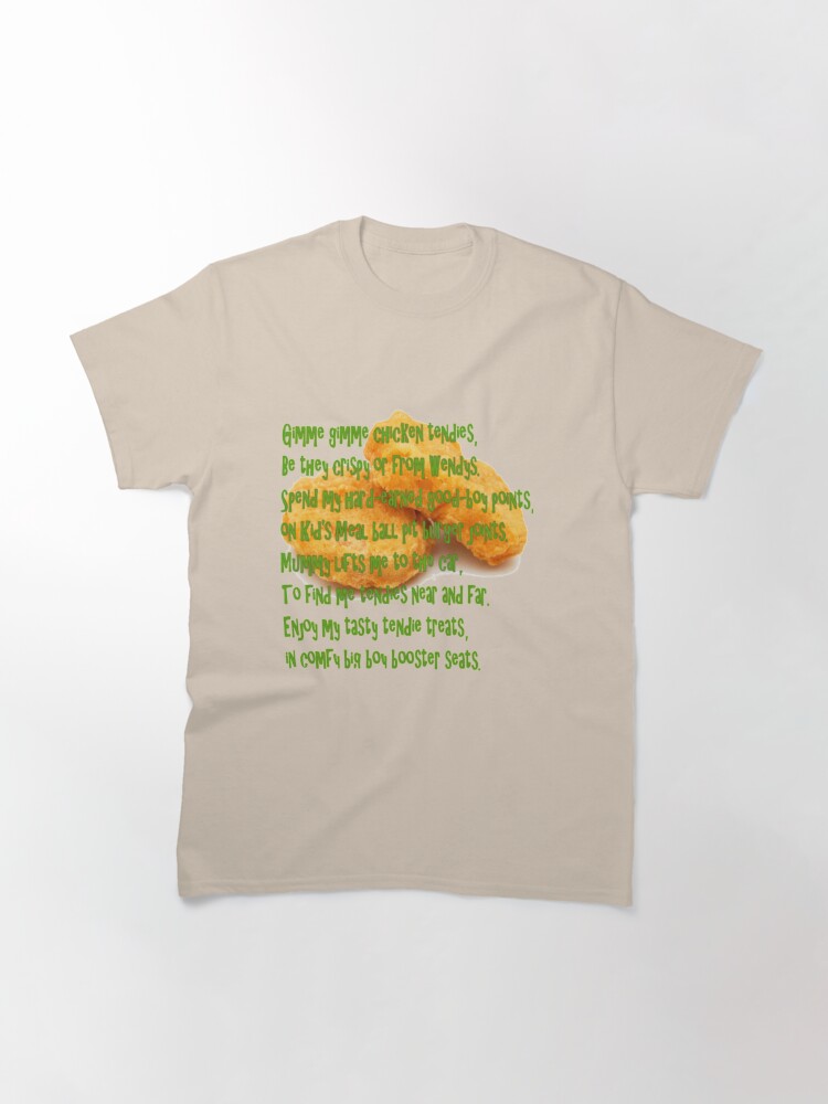 chicken tendies shirt