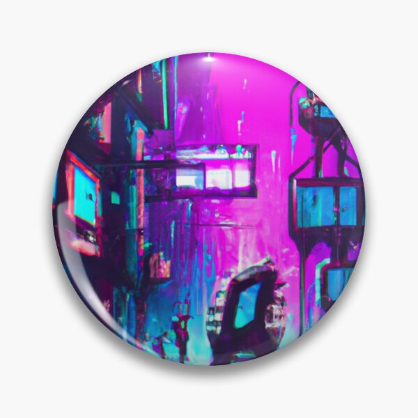 Item preview, cyberpunk future cityscape designed and sold by 442b.