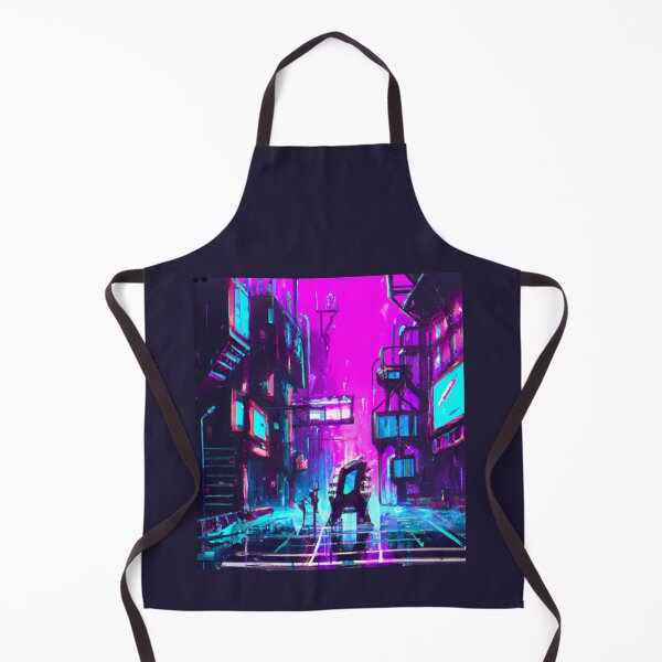 Item preview, cyberpunk future cityscape designed and sold by 442b.
