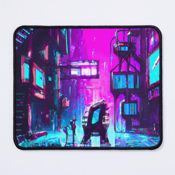 Item preview, cyberpunk future cityscape designed and sold by 442b.