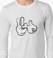 Birds & Bees - Funny Sex Mouse Hands Pillow T-Shirt Sticker Long Sleeve T-Shirt