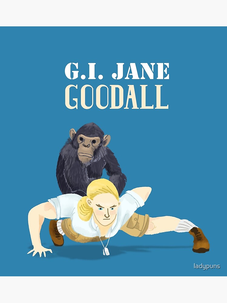 Jane Goodall Leggings by SheCience