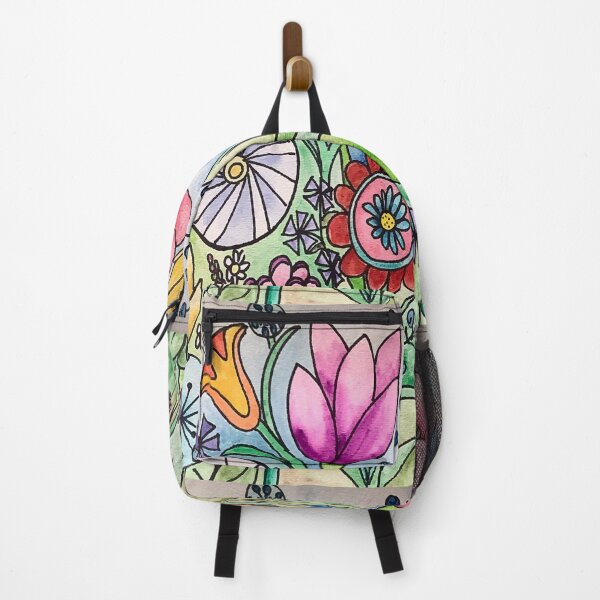 Item preview, Multi-Coloured Field of Flowers - Art designed and sold by jolabrese.