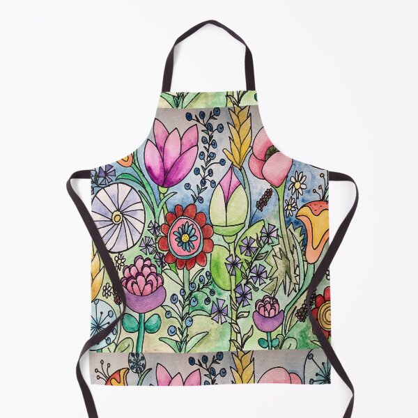 Item preview, Multi-Coloured Field of Flowers - Art designed and sold by jolabrese.