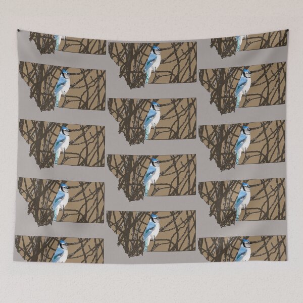 Item preview, Montana Blue Jay designed and sold by RadMomCreations.