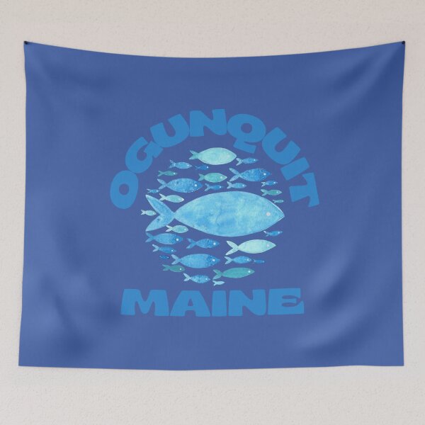 Item preview, Ogunquit Maine School of Fish designed and sold by LaurenTFOGT.